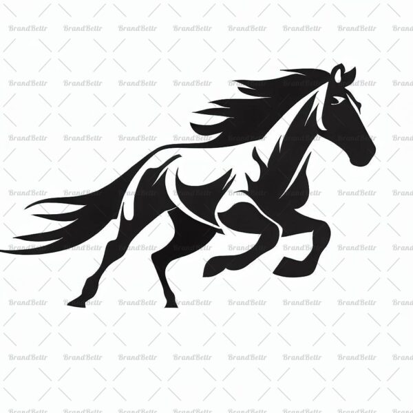 Galoppierendes Pferd